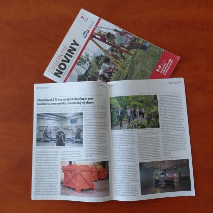 UJP PRAHA tématem článku ve Zbraslavských novinách